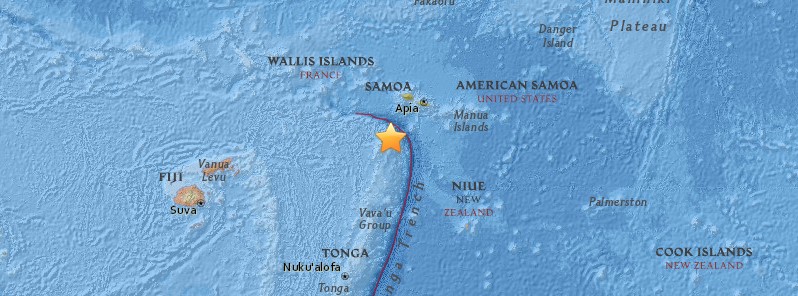 Strong and shallow M6.8 earthquake hits Tonga region