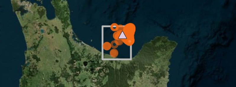 Earthquake swarm near White Island unrelated to volcano, New Zealand