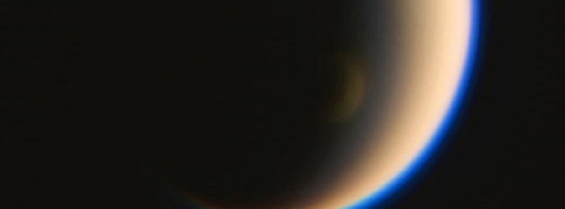 Unexpected atmospheric vortex behavior on Saturn’s moon Titan