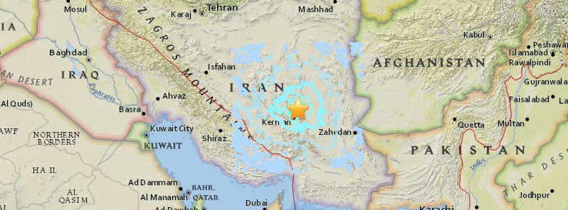 Strong and shallow M6.2 earthquake hits southeastern Iran
