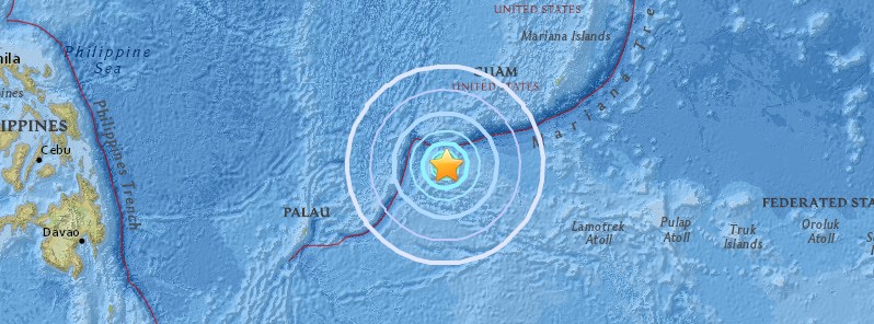 Strong and shallow M6.1 earthquake hits State of Yap, 3rd M6+ within 48 hours