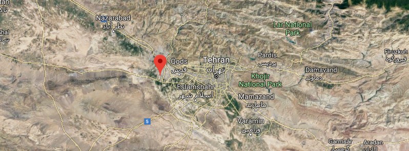 2 dead, 97 injured after M5.2 earthquake hits Tehran, Iran
