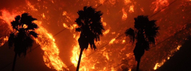 Thomas Fire in Ventura County, CA explodes overnight, mass evacuations and power outages