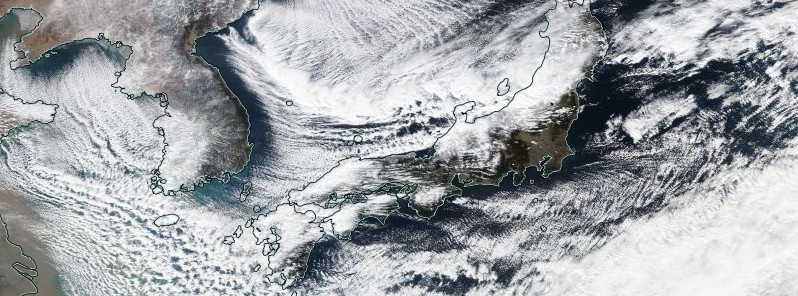 Rare snowstorm hits Shikoku and Kyushu, southwestern Japan