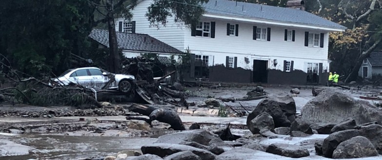 Homes wiped out after heavy rainfall, deadly floods and mudslides hit California