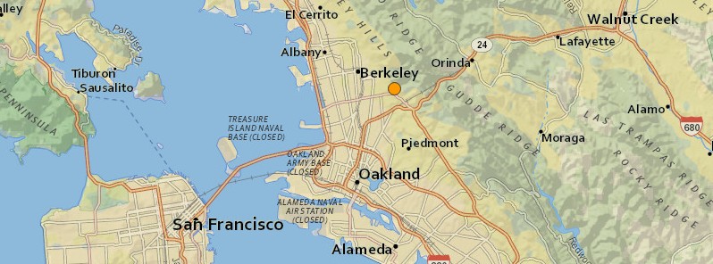 Sharp M4.7 earthquake followed by 5 – 10 seconds of shaking hits San Francisco, California