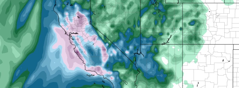 Strengthening system to bring heavy rain, snow and strong winds to California