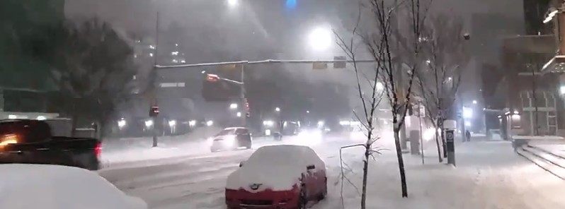Winter Storm Mateo dropped huge snow across British Columbia and Alberta