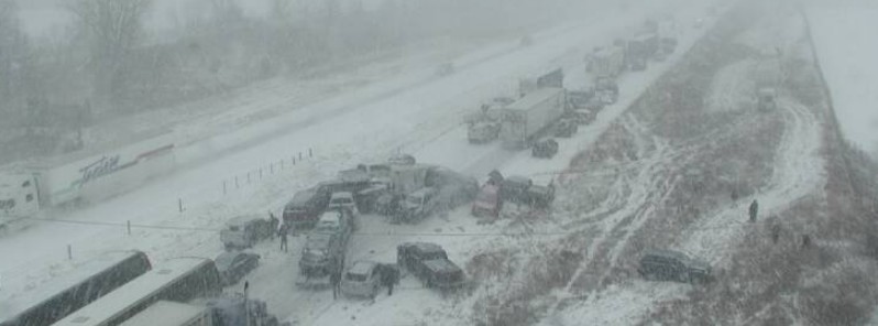 At least 12 dead, 80+ injured on snow- and ice-covered roads across Iowa and Missouri