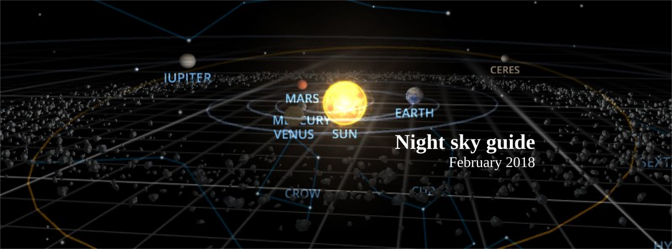 Night sky guide for February 2018 – Partial Solar Eclipse