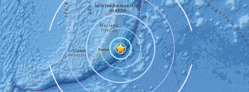 Shallow M6.0 earthquake hits Northern Mariana Islands