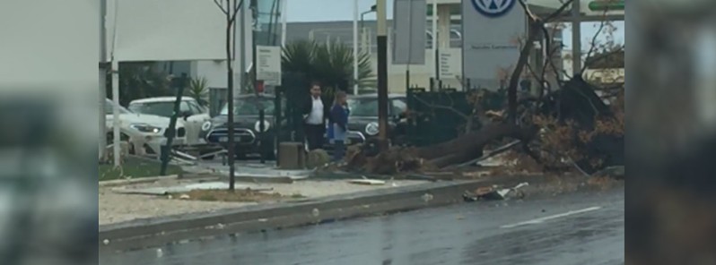 Destructive tornado hits Faro, southern Portugal