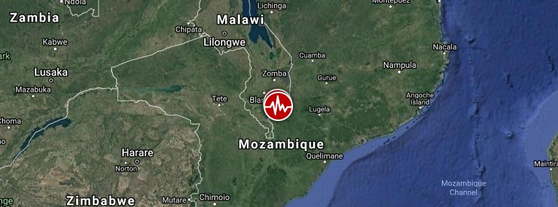 Rare M5.6 earthquake hits Mozambique – Malawi border, followed by M5.2