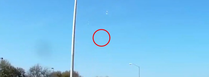 Daylight fireball explodes over Oklahoma and Texas, sonic boom reported