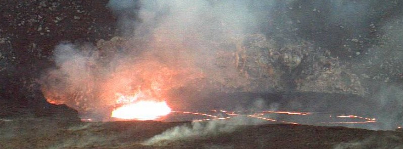 Kilauea volcano: Magma system becomes increasingly pressurized, Hawaii