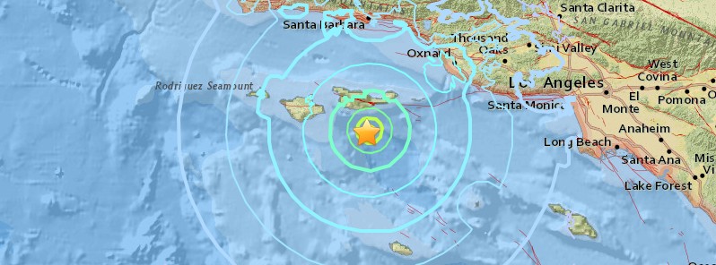 Shallow M5.3 earthquake shakes Los Angeles area, California