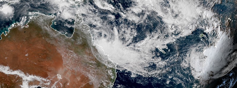 Tropical Cyclone “Iris” intensifying, dropping heavy rain on Queensland