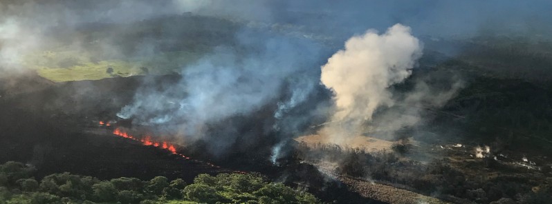Kilauea update: New fissure, air quality concerns, and two Volcanic Ash Advisories