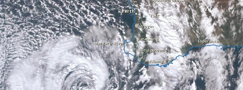 First big cold front of the season hits Perth, Western Australia