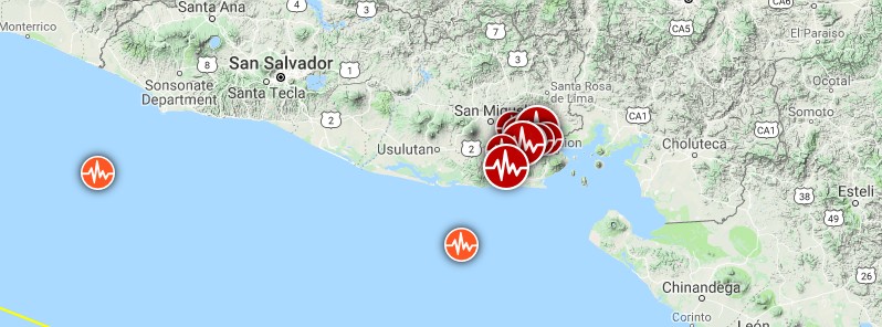 Earthquake swarm hits El Salvador, destroying 11 and damaging 200 homes