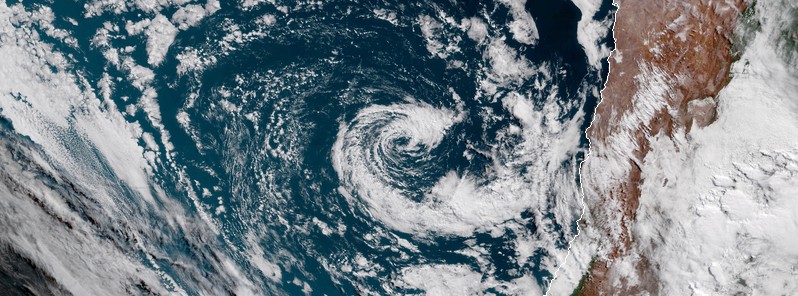 Exceptionally rare subtropical cyclone forms off the coast of Chile