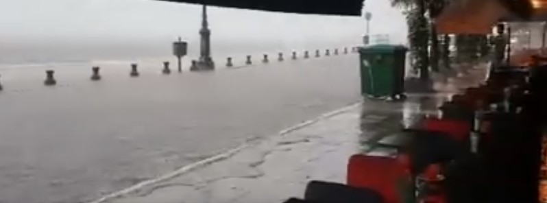 Heavy rain, hail and floods hit Thessaloniki, Greece