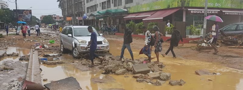 Deadly floods hit Abidjan after intense overnight rain, Ivory Coast