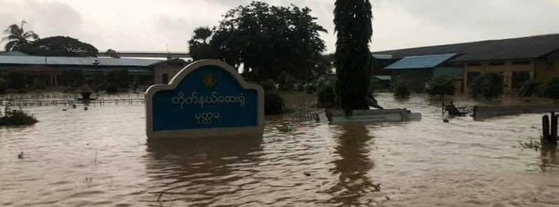 Heavy monsoon rain triggers Mon State’s worst floods in 40 years, Myanmar
