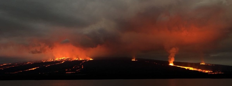 Intense eruption starts at Sierra Negra volcano, evacuations ordered, Galapagos, Ecuador