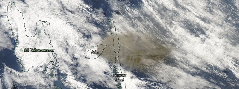 Major increase in SO2 and ash emissions at Ambae volcano, alert raised, Vanuatu