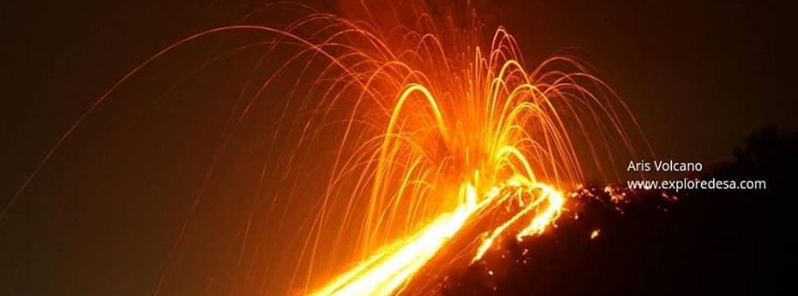 Increased eruptive activity at Anak Krakatau volcano, Indonesia