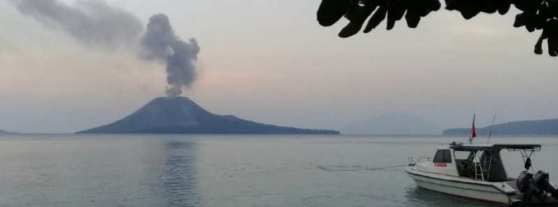 Eruptions intensify, off scale seismicity at Anak Krakatau, Indonesia