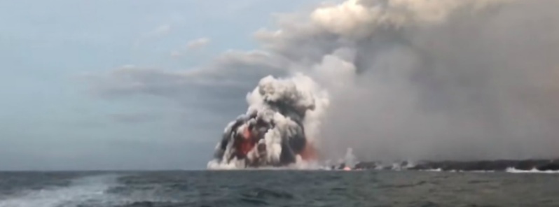 Lava bomb hits a tour boat in Hawaii, injuring 23 people