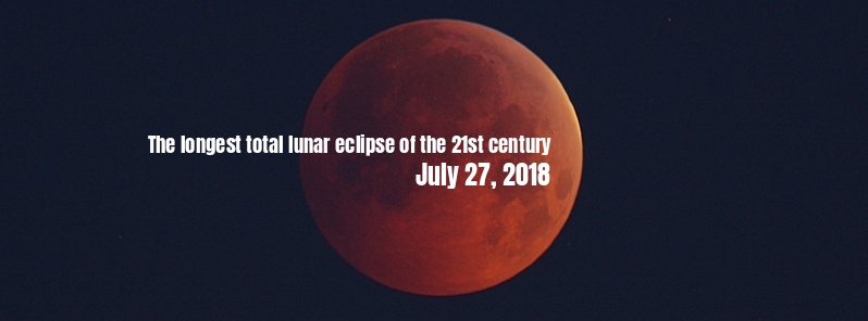Total lunar eclipse of July 27, the longest of 21st century
