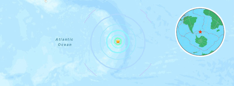 Shallow M6.1 earthquake hits South Sandwich Islands region