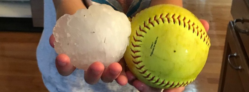 Softball-sized hail hits Colorado Springs, 8 people injured, 13 000+ claims for damage to homes and vehicles