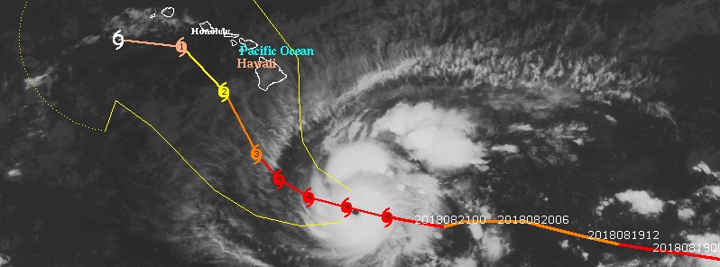 Major Hurricane “Lane” expected to turn toward Hawaii