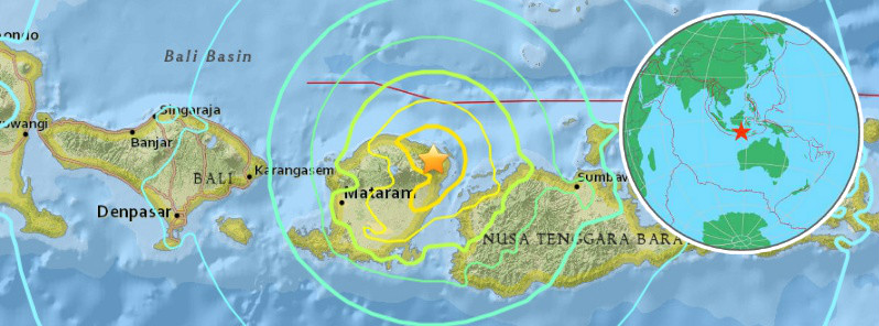 Another powerful M6.9 earthquake hits Lombok, Indonesia