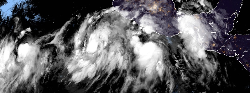 Two tropical storms form close to Mexico – John and Ileana, warnings issued