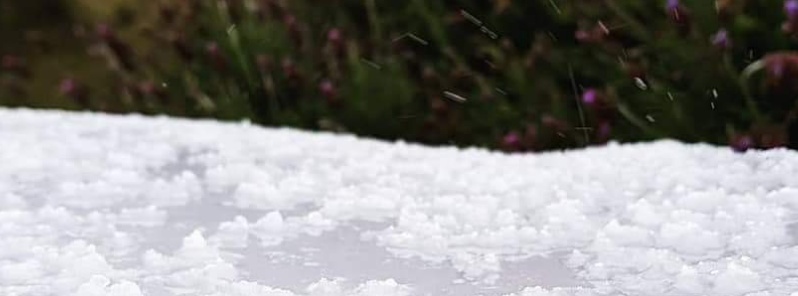 Rare snowfall reported in Uruguay