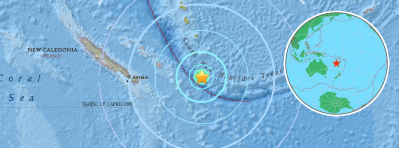 Strong and shallow M6.1 earthquake hit southeast of Loyalty Islands