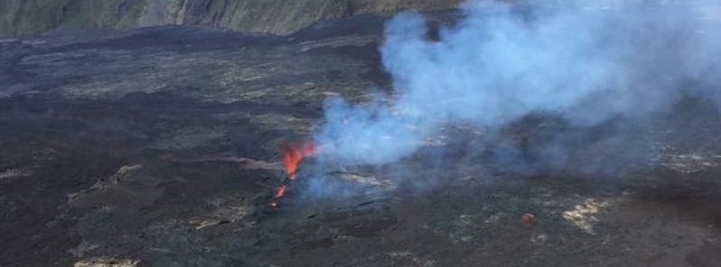 New eruption at Piton de la Fournaise, Reunion