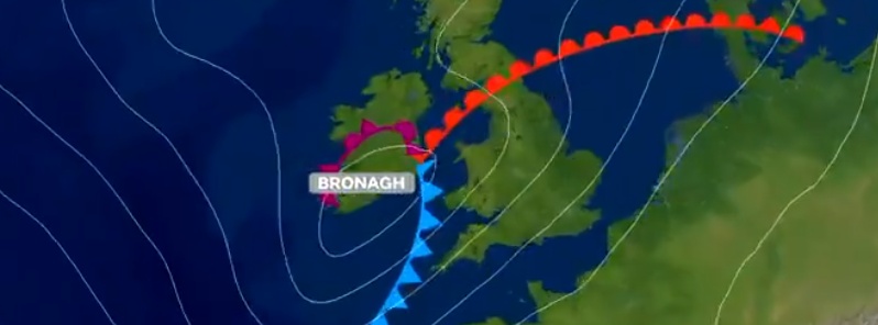 Storm Ali leaves 2 dead in its wake as Storm Bronagh threatens Ireland and UK, third storm expected on Saturday