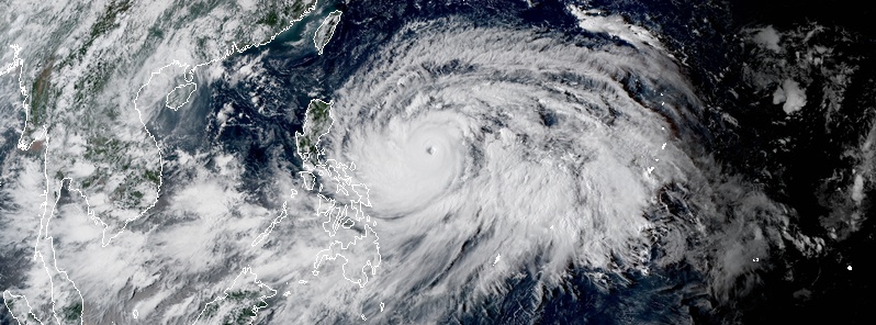 Super Typhoon “Mangkhut” (Ompong) to make landfall in northern Cagayan, Luzon, Philippines