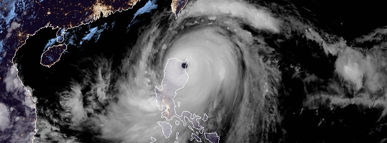 Super Typhoon “Mangkhut” (Ompong) makes landfall in northern Philippines as one of the strongest on record