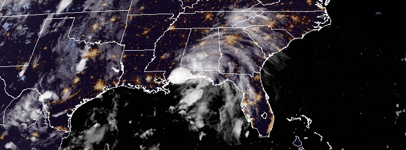 Tropical Storm “Gordon” makes landfall just west of Alabama-Mississippi border