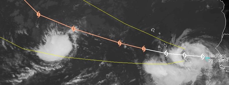 Tropical Storm “Helene” forms near West Africa, Hurricane Watch issued for parts of Cabo Verde Islands