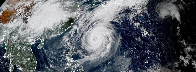 Typhoon “Trami” forecast to move over Japan, damaging winds, flash flooding, mudslides and widespread travel disruption expected
