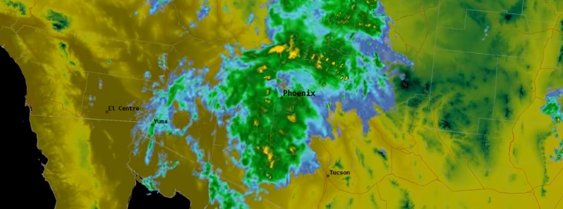 Ex-Hurricane “Rosa” claims one life in Mexico, brings record-breaking rain to Phoenix, AZ