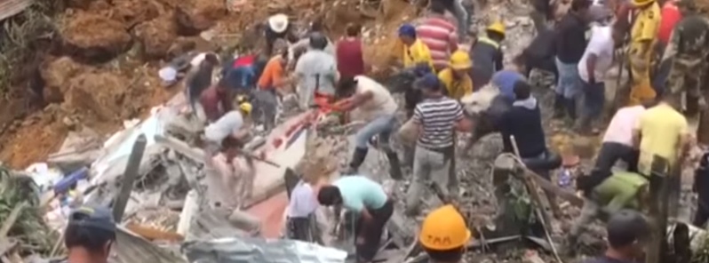Deadly landslide hits Marquetalia, central Colombia